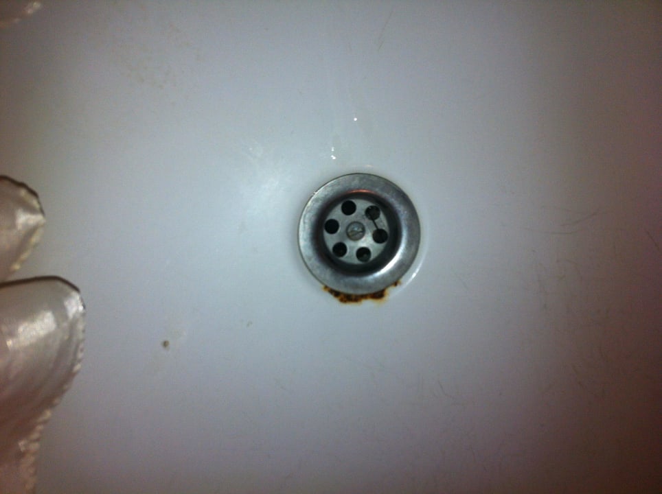 Rouille dans la baignoire Hotel El Mouradi Port El Kantaoui