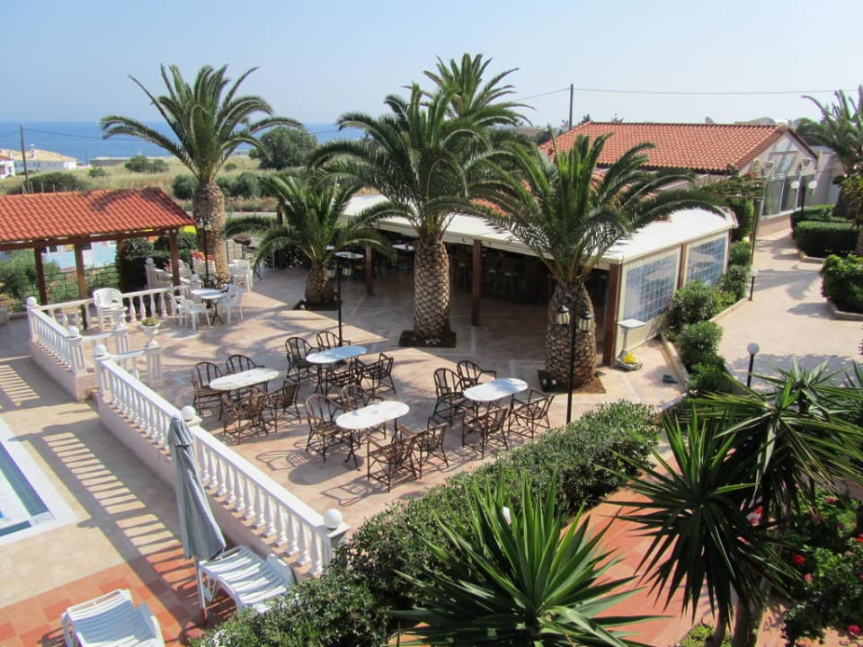 Blick auf Taverne Hotel Cretan Garden