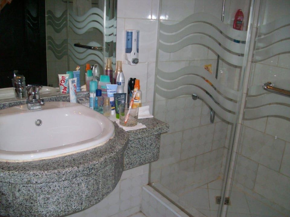 Badezimmer Blick Ali Baba Palace Hotel