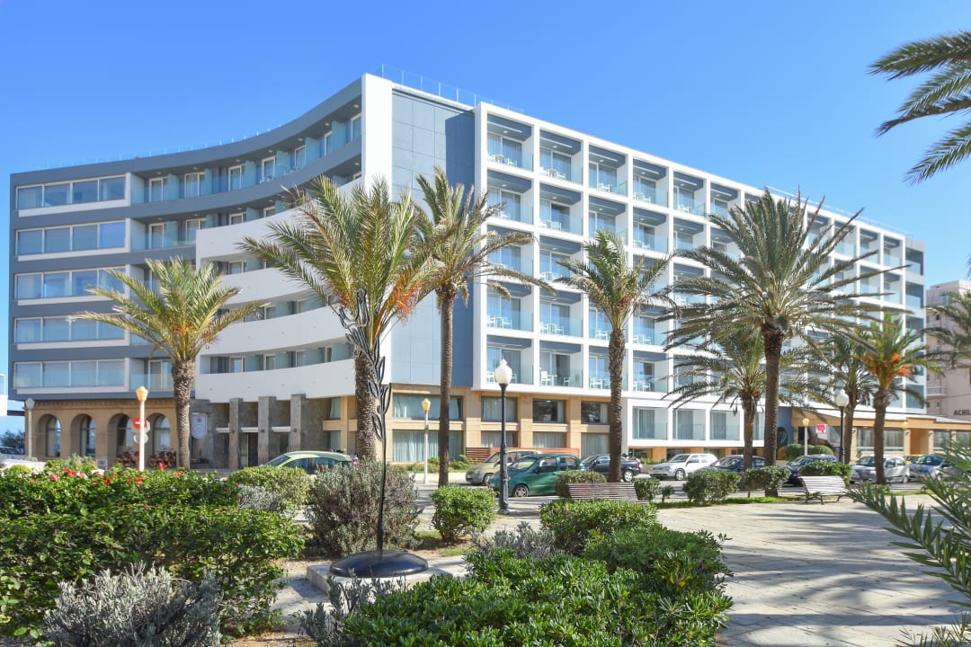 Außenansicht Ibiscus Hotel Rhodos