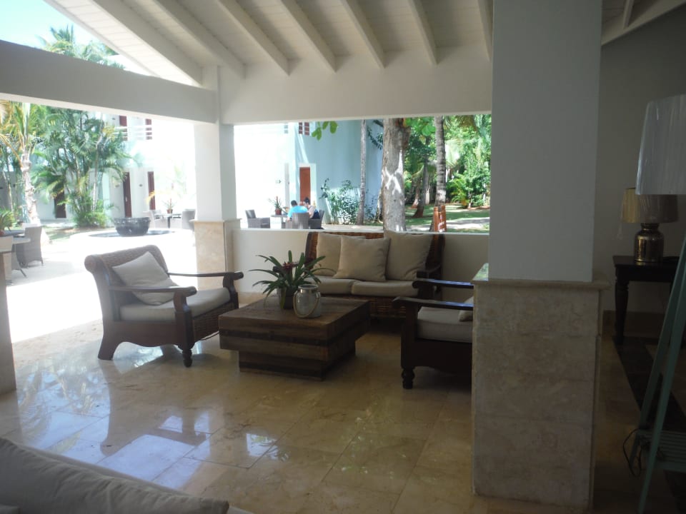 Sitzecke/Rezeption Wyndham Alltra Samana