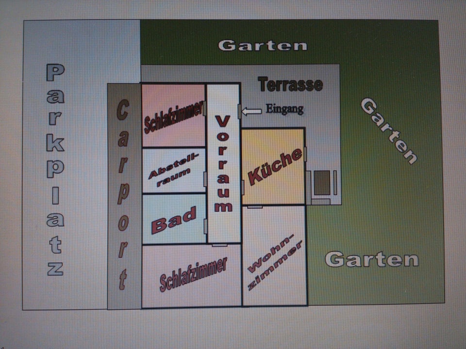 Grundriss Apartment Claudia