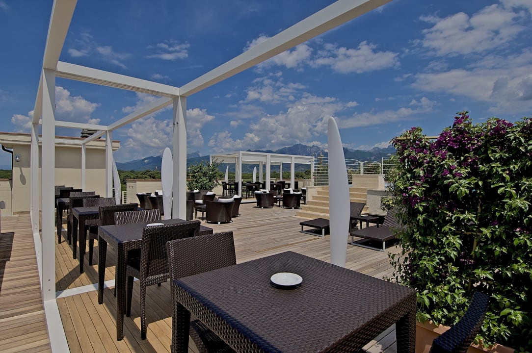 Terrazza panoramica Hotel Zen Versilia