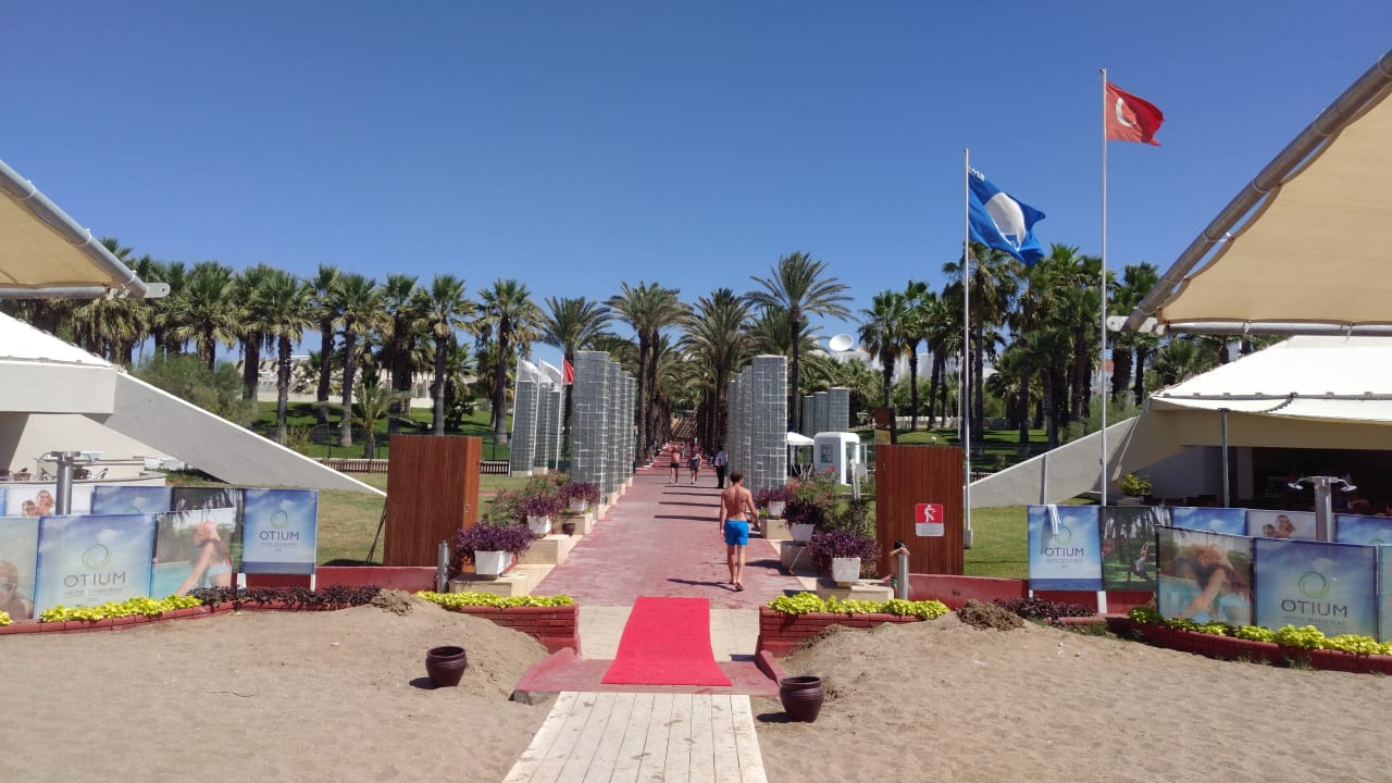 Gartenanlage Monachus Family Resort Sorgun