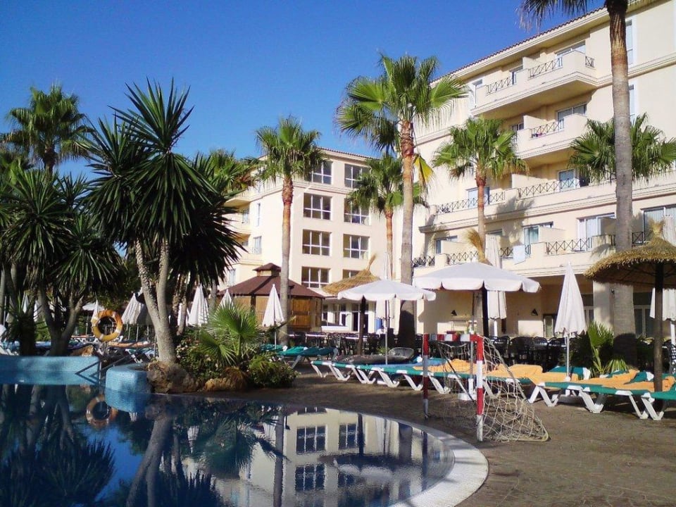 Blick vom Pool Hotel HM Mar Blau