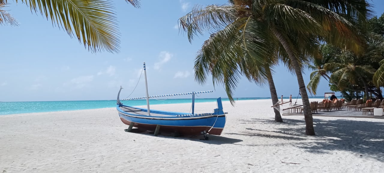 Ausblick Meeru Maldives Resort Island