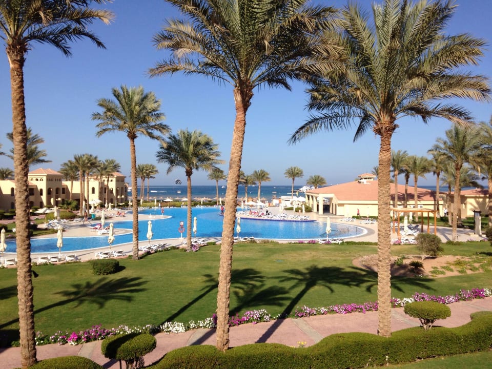 Blick vom Balkon Cleopatra Luxury Resort - Sharm El Sheikh