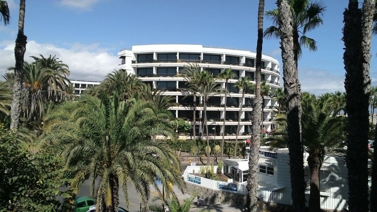 Das Hotel "Palm Beach"  Hotel Riu Palace Oasis