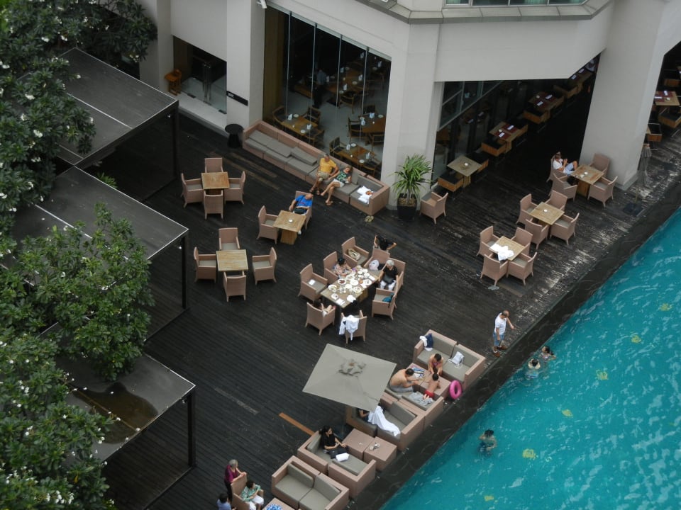 Hier kann man auch frühstücken JC Kevin Sathorn Bangkok Hotel