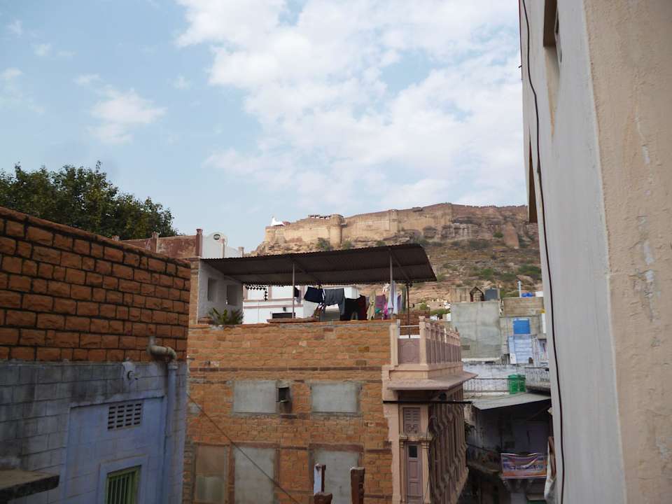 Widok na Fort Hem Guest House Jodhpur