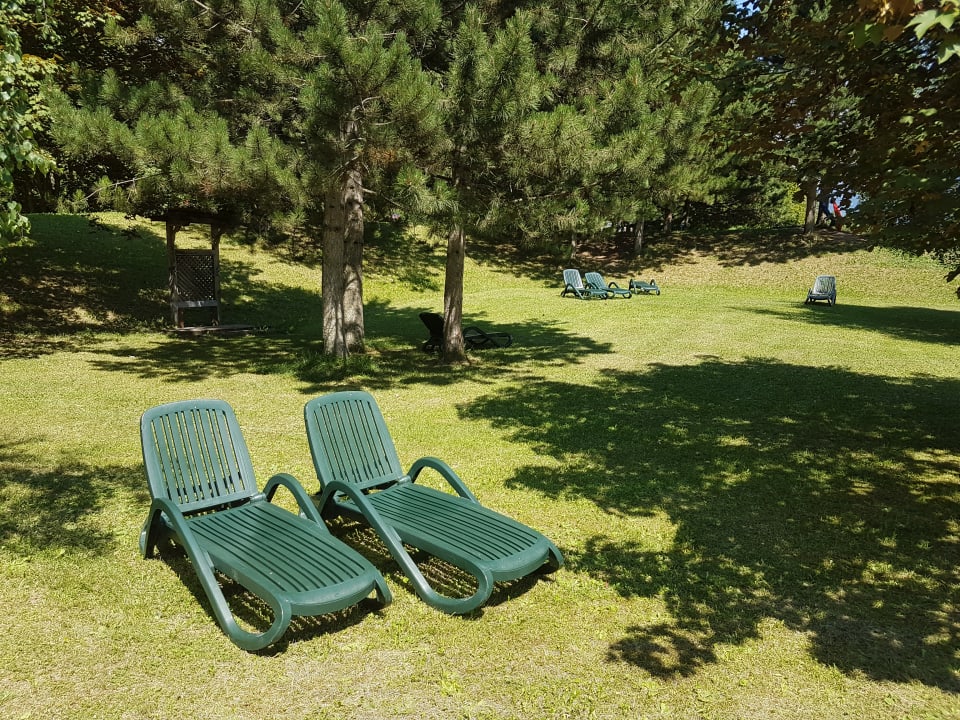 Gartenanlage Residence Aparthotel Des Alpes