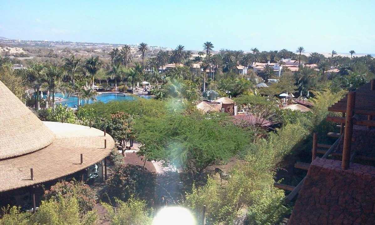 Teile der Garten- und  Poolanlage Lopesan Baobab Resort