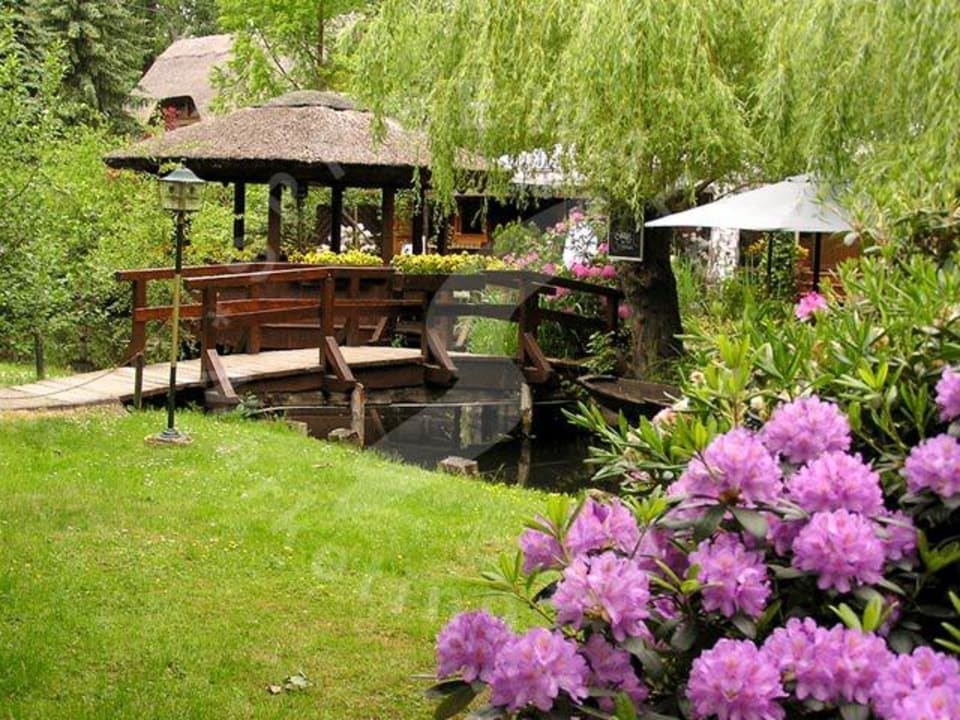 Gartenanlage zwischen Hirschwinkel & Fischkasten Hotelanlage Starick