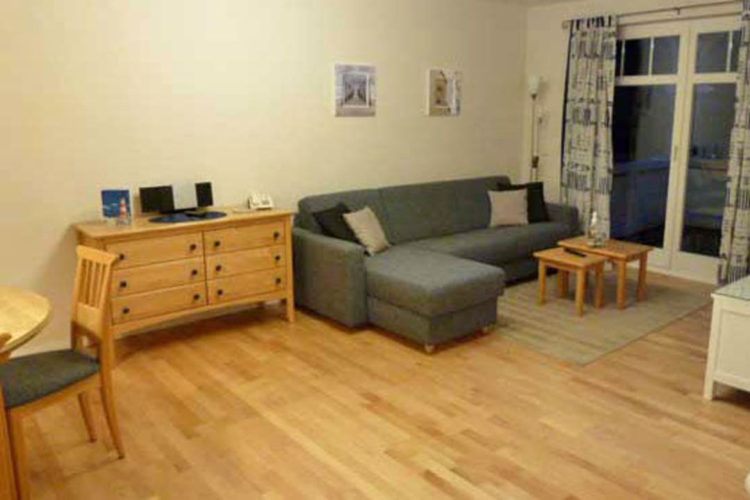 Wohnbeispiel Wohnzimmer Strandresidenz Juliusruh