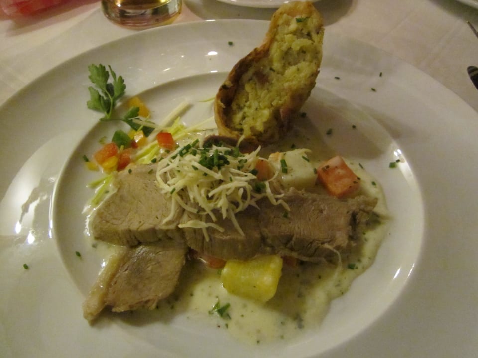Hauptgericht Tafelspitz Hotel Karlwirt