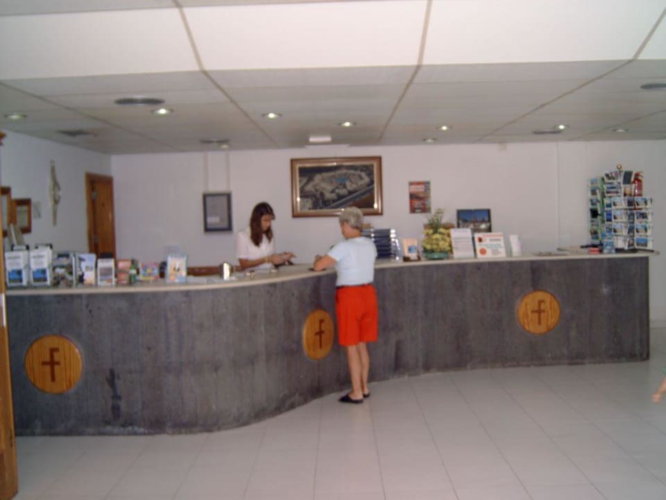 Rezeption  Hotel Floresta