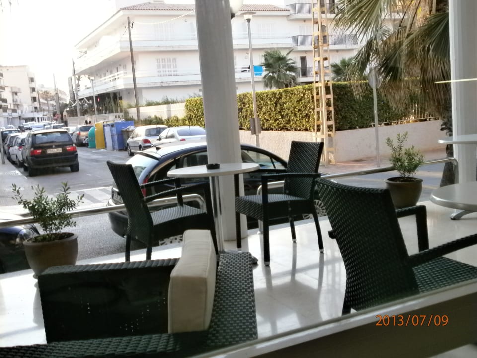 Blick aus dem Speiseraum JS Hotel Sol de Can Picafort