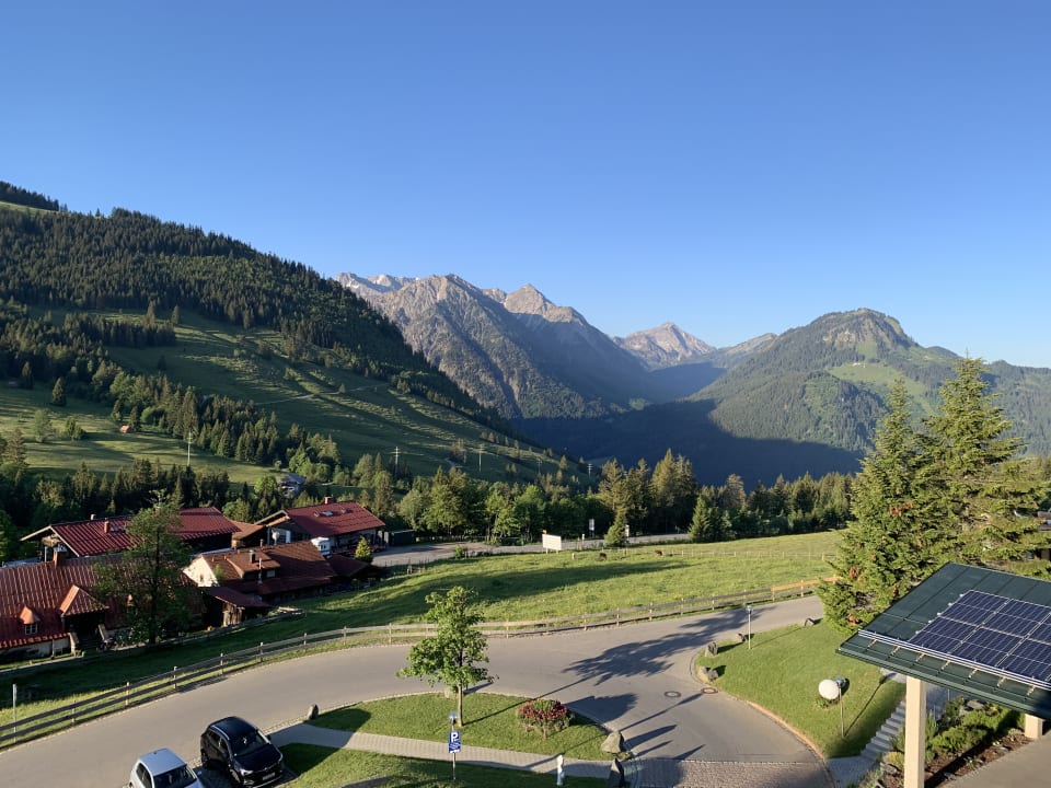 Ausblick Oberjoch - Familux Resort
