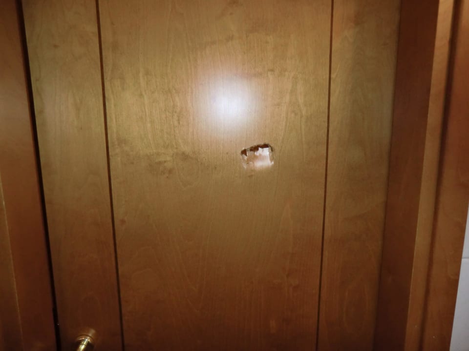 Tür mit Delle Hotel Belle Arti