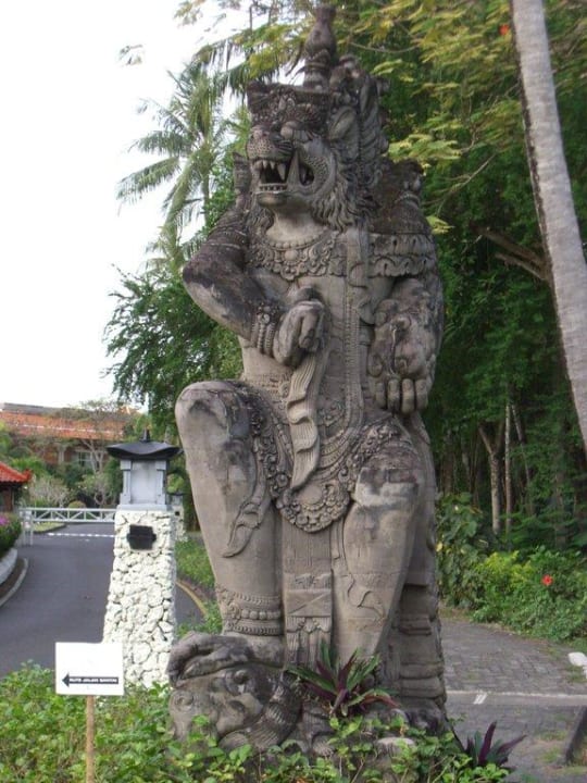 Einfahrt zum Hotel The Westin Resort Nusa Dua, Bali