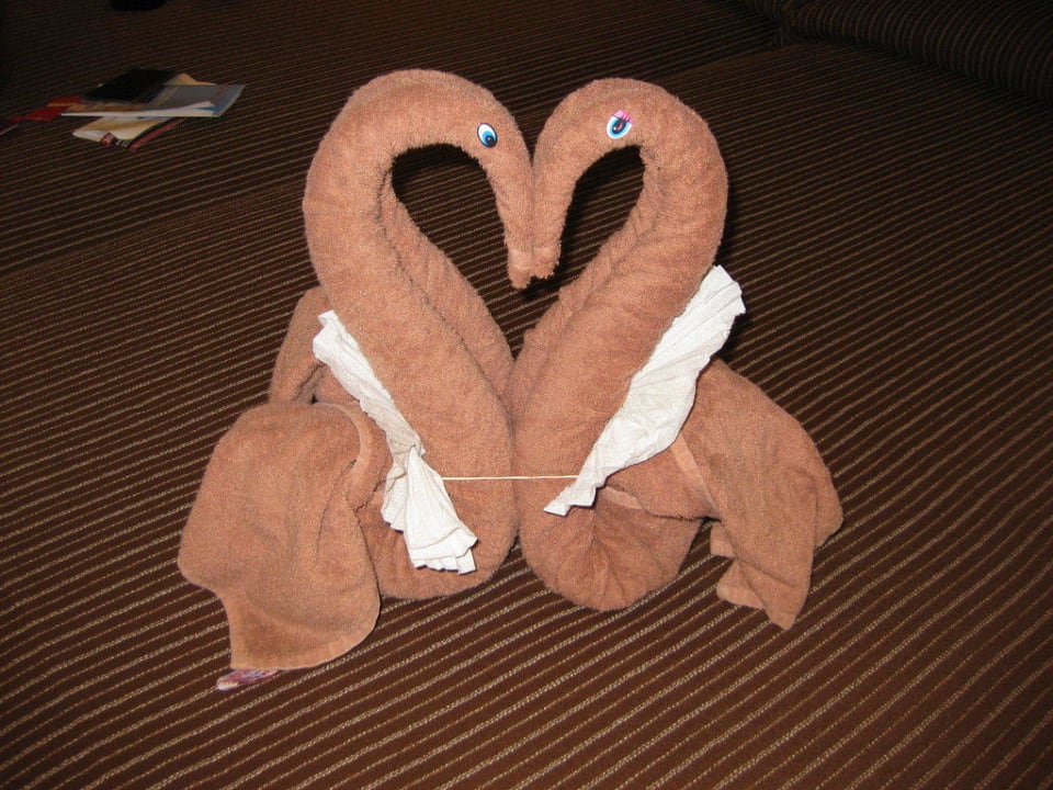 Zimmer Deko jeden Tag was anderes Hotel Riu Tequila