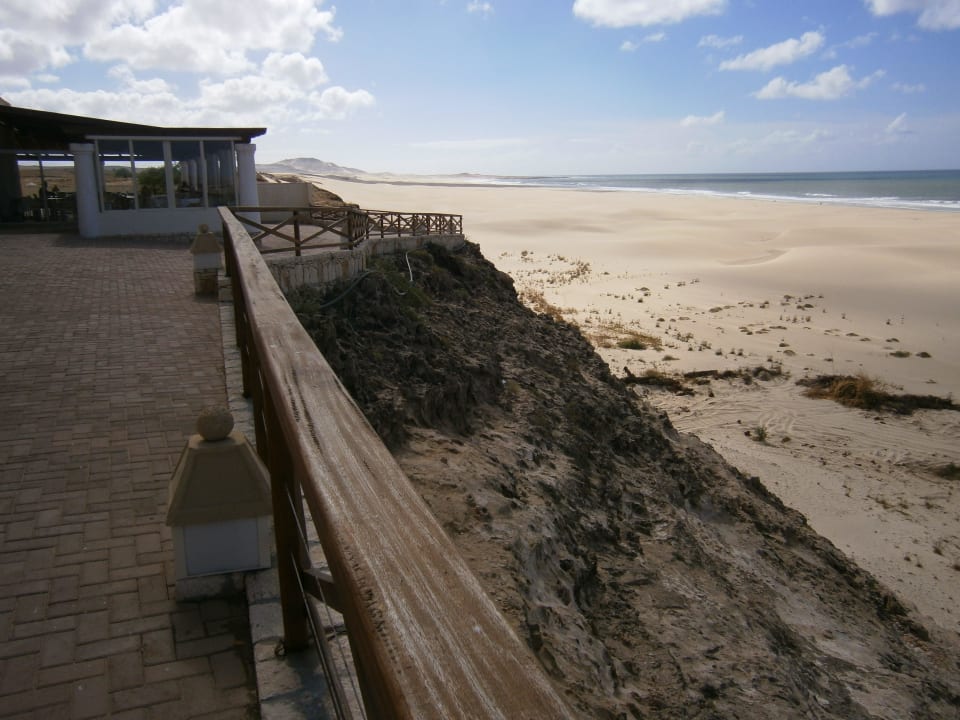 Blick von der Terrasse des Hauptrestaurants VOI Praia De Chaves Resort