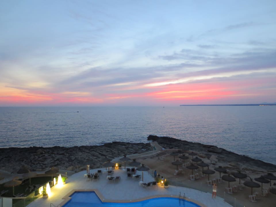 Blick vom Balkon 3. Stock Universal Hotel Cabo Blanco - Adults Only