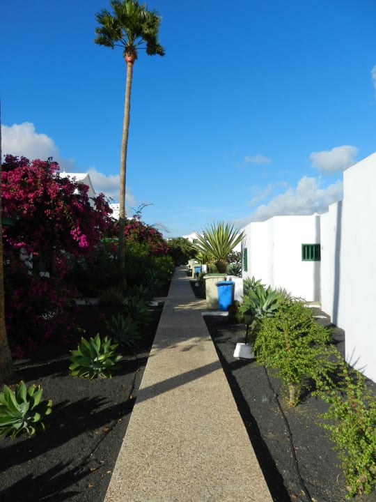 Weg vom Ruhepool zu den Zimmern Hotel Hyde Park Lane