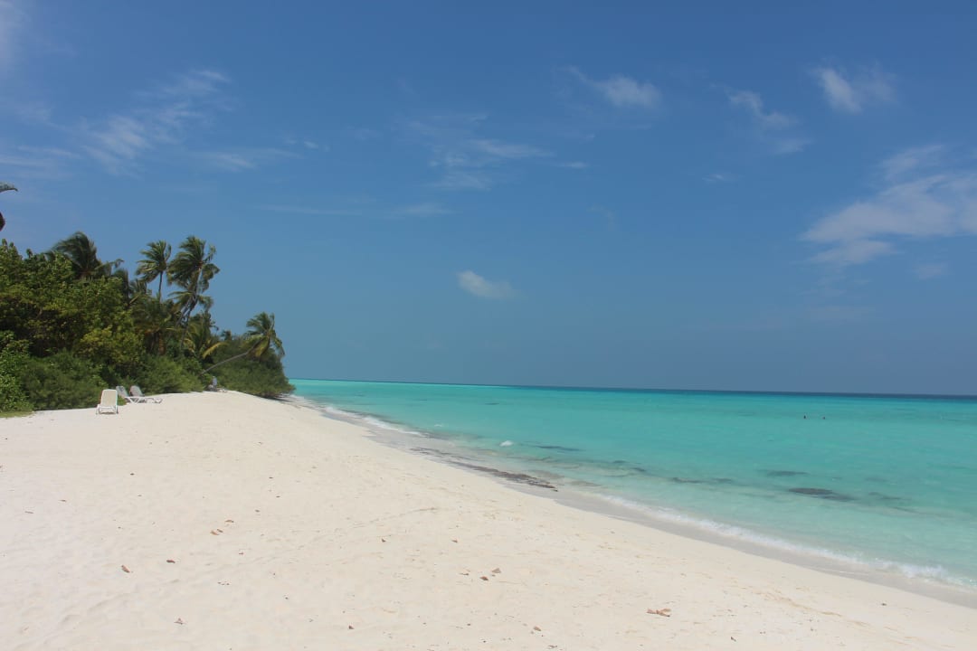 Traumstrand an der Lagune Kuramathi Maldives