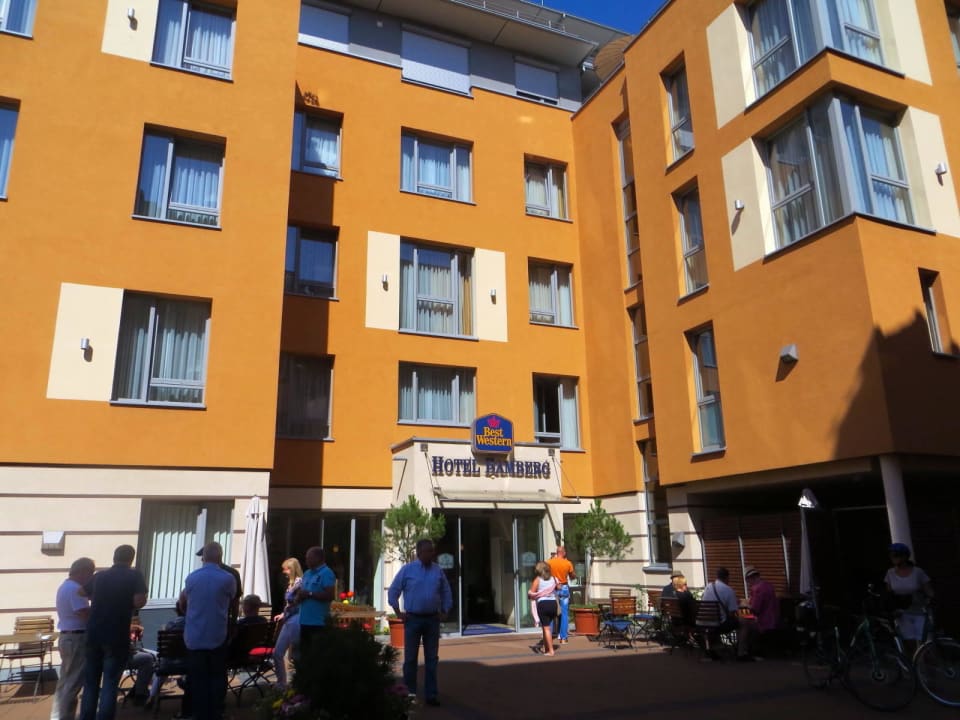 Eingang Best Western Hotel Bamberg