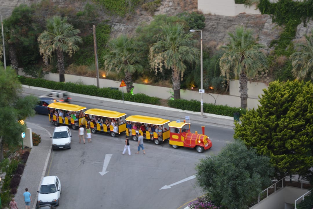 Blick vom Balkon Hotel Calypso Beach