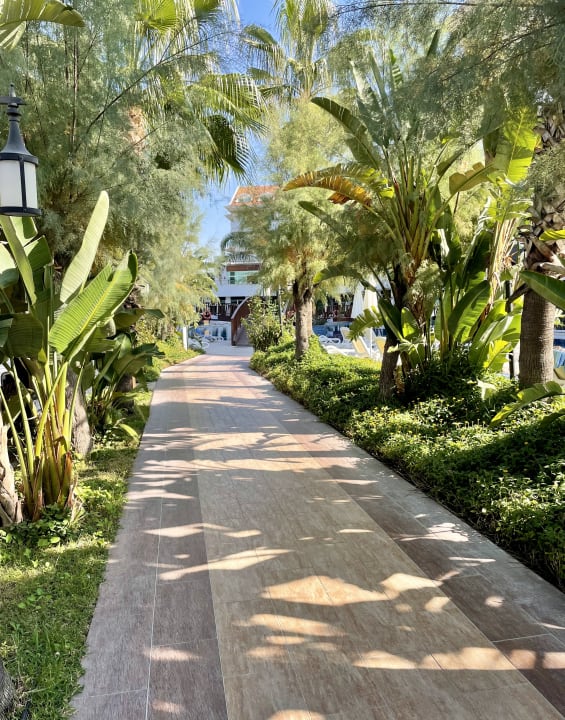 Gartenanlage Sunis Evren Beach Resort Hotel & Spa