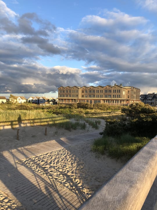 Außenansicht Bretterbude Heiligenhafen
