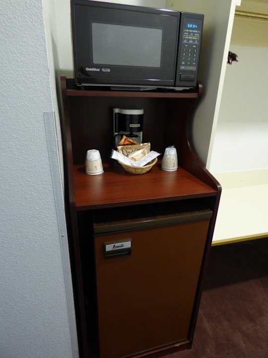 Mikrowelle und Kühlschrank (Zimmer im Turm) Ranch Inn Jackson Hole