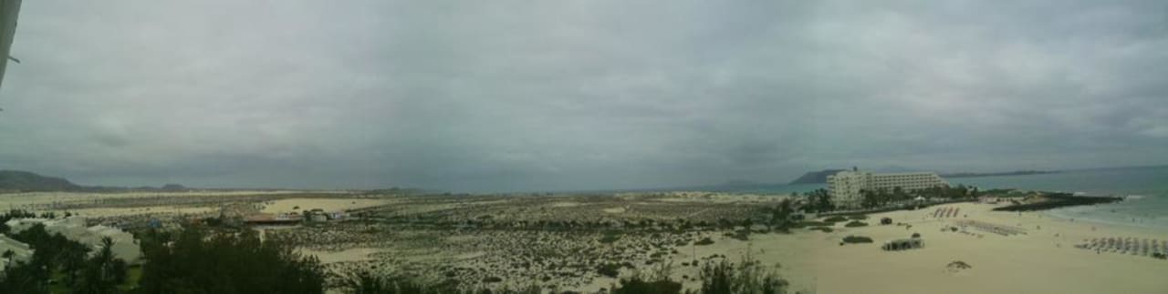 Ausblick vom Balkon Hotel Riu Oliva Beach Resort