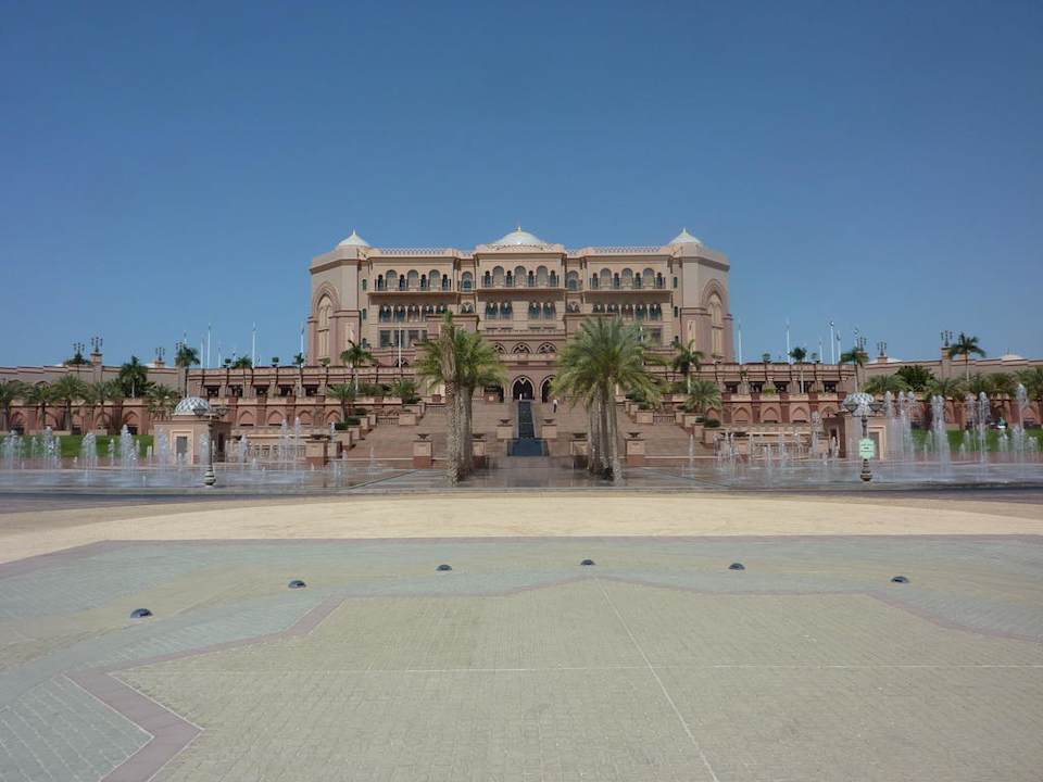 Außenansicht Emirates Palace Mandarin Oriental