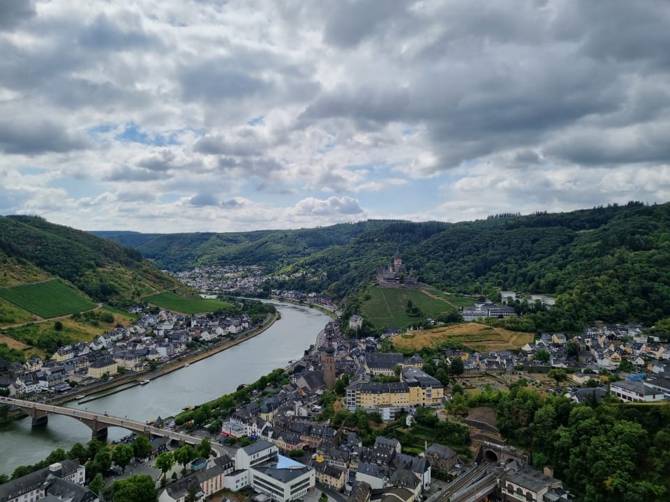Ausblick Moselstern Hotel Brixiade & Triton