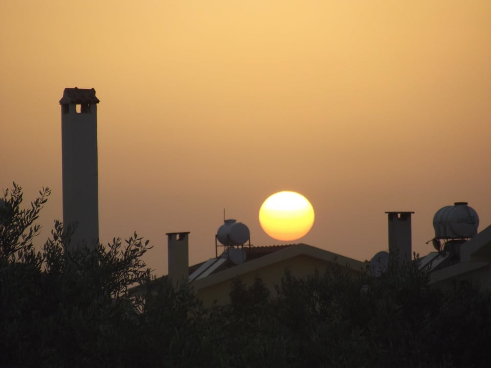 Sonnenuntergang Hotel Altinkaya