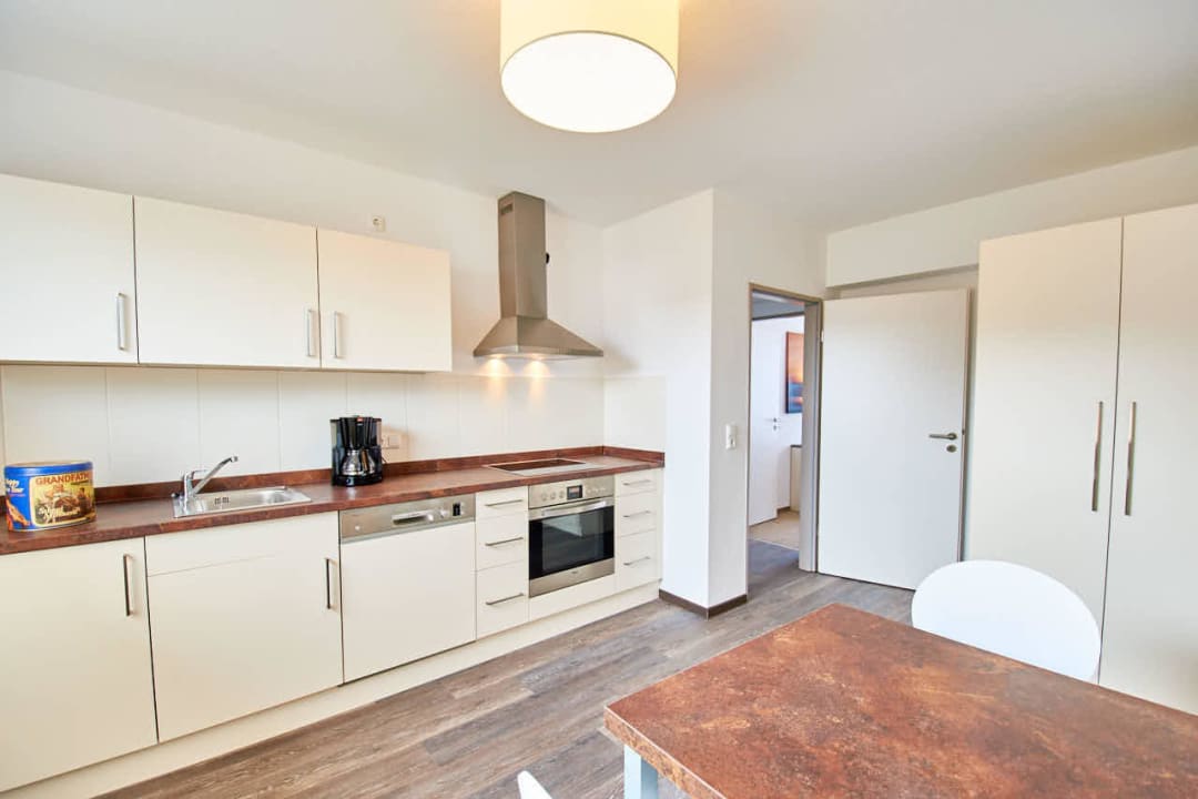 Küche Nordsee Apartments Bremerhaven
