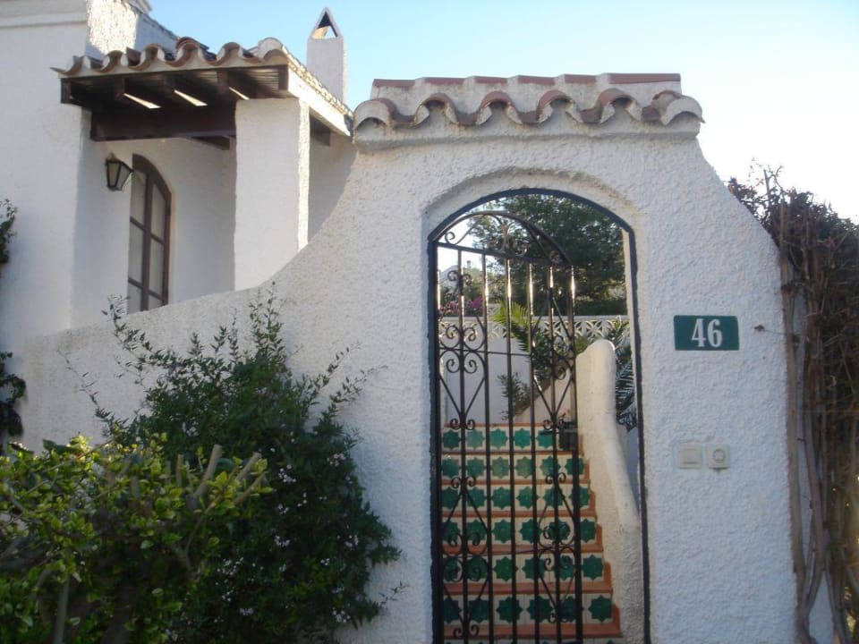 Eingang zu unserem Appartement El Capistrano Resort