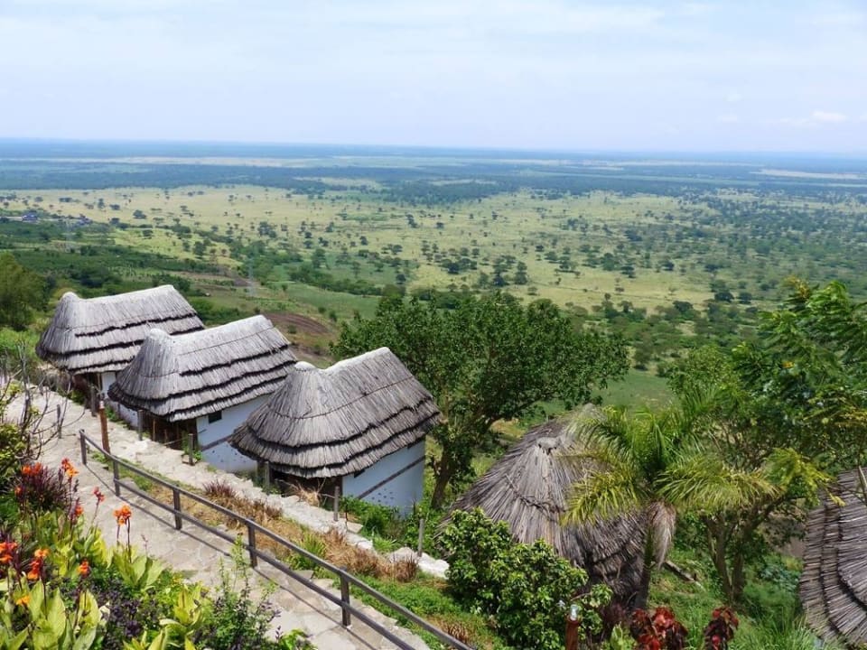 Blick in den QE NP Kingfisher Lodge Kichwamba