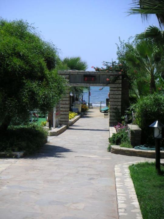 Der Weg zum hoteleigenen Strand Trendy Palm Beach (Adults Only, 16+)
