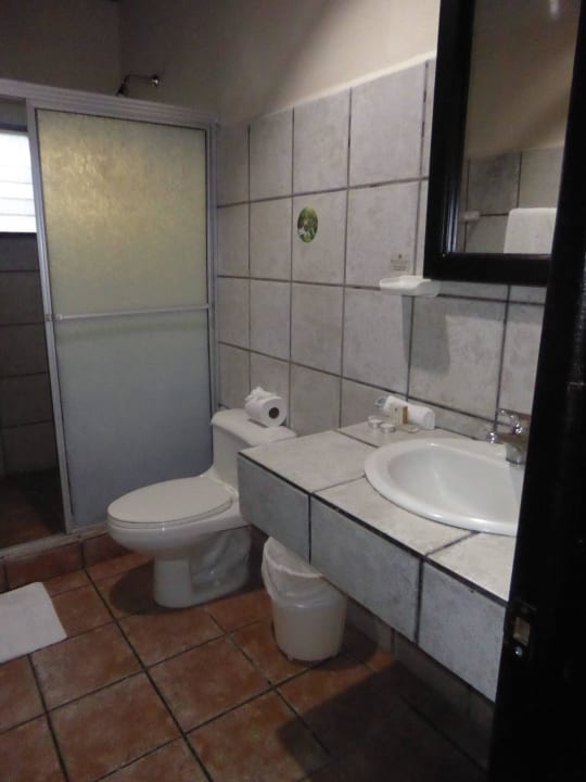 Badezimmer Hotel Montana de Fuego