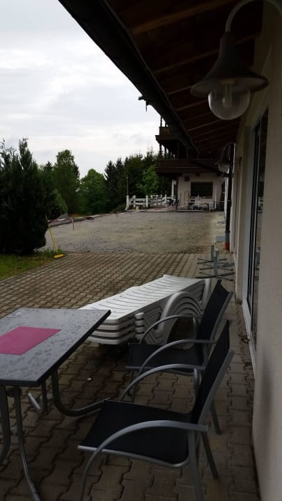 Die "Sonnenterrasse" Hotel Bergland-Hof