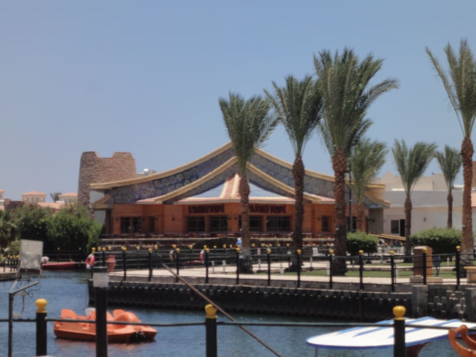 Lagune mit Blick Asia Restaurant Pickalbatros Dana Beach Resort - Hurghada