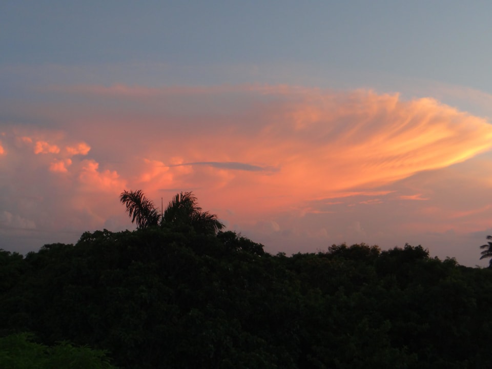 Sonnenuntergang Hotel Brisas del Caribe