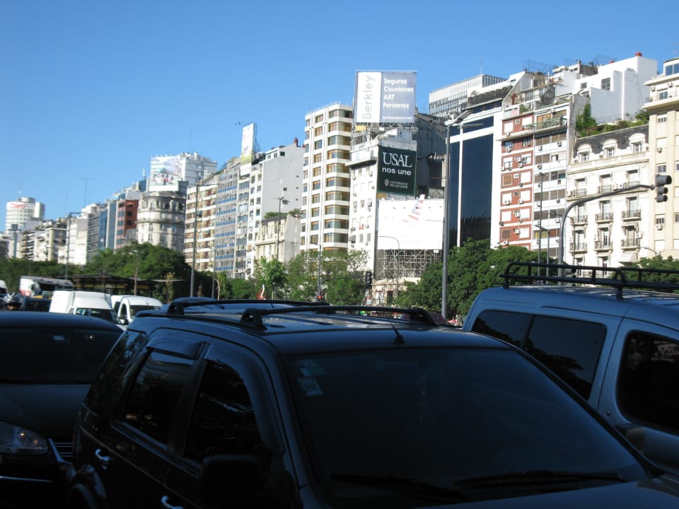 Vom Hoteleingang Pestana Buenos Aires
