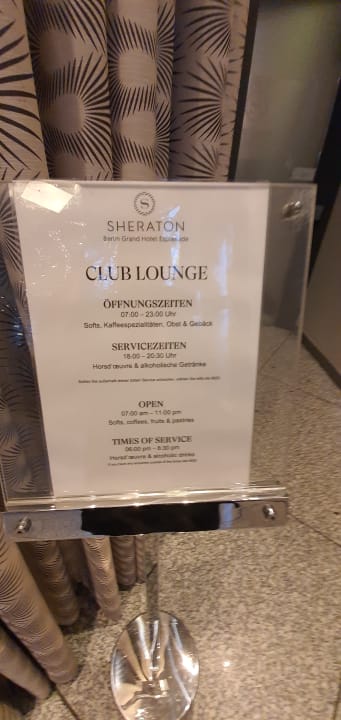 Sonstiges Sheraton Berlin Grand Hotel Esplanade