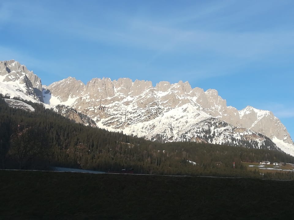 Ausblick Chalet Ellmau - am Golfplatz Wilder Kaiser