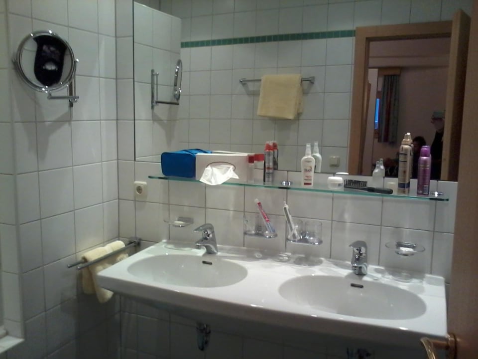 Badezimmer Hotel Sonnleiten